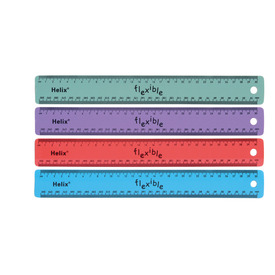 Schoolstoreng Ltd | Helix Flexible 30cm Rulers